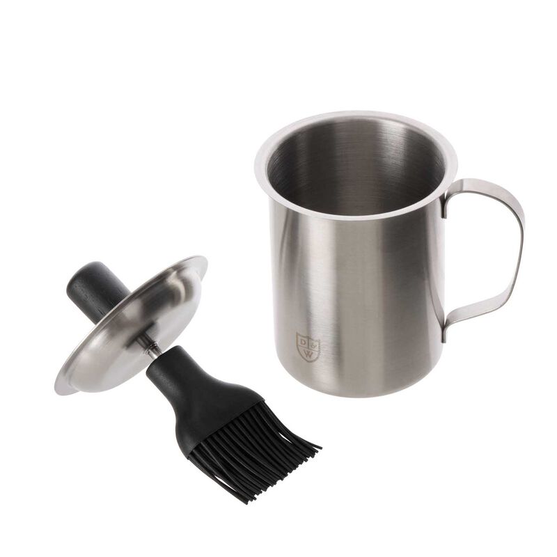 Davis & Waddell Ryder Basting Pot & Brush Set image number 3